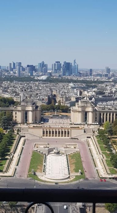 Paris from Eiffel Tower
